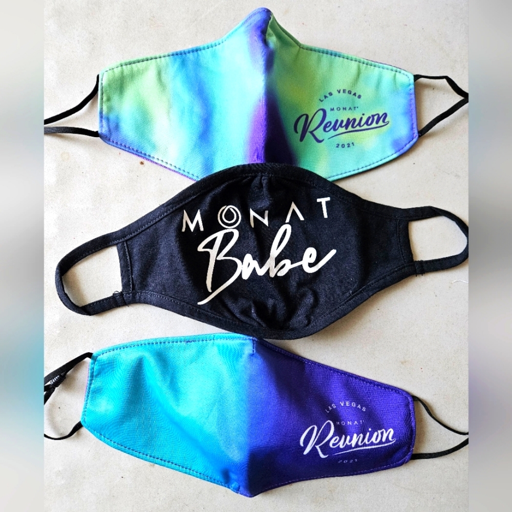 3 Monat fabric mouth masks New